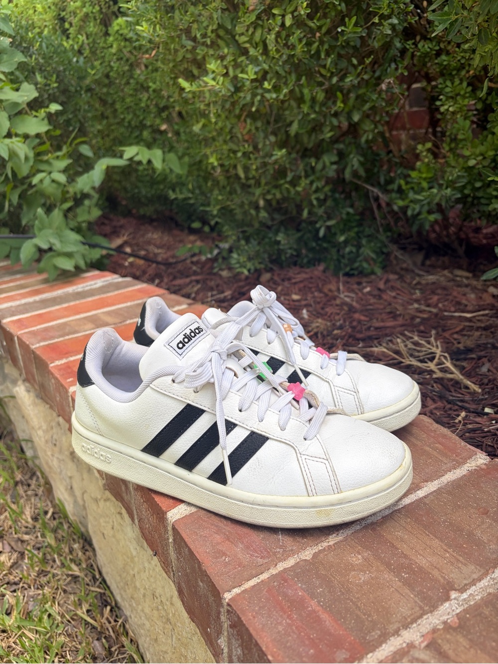 adidas White & Black Women's Superstar Sneakers size 7
